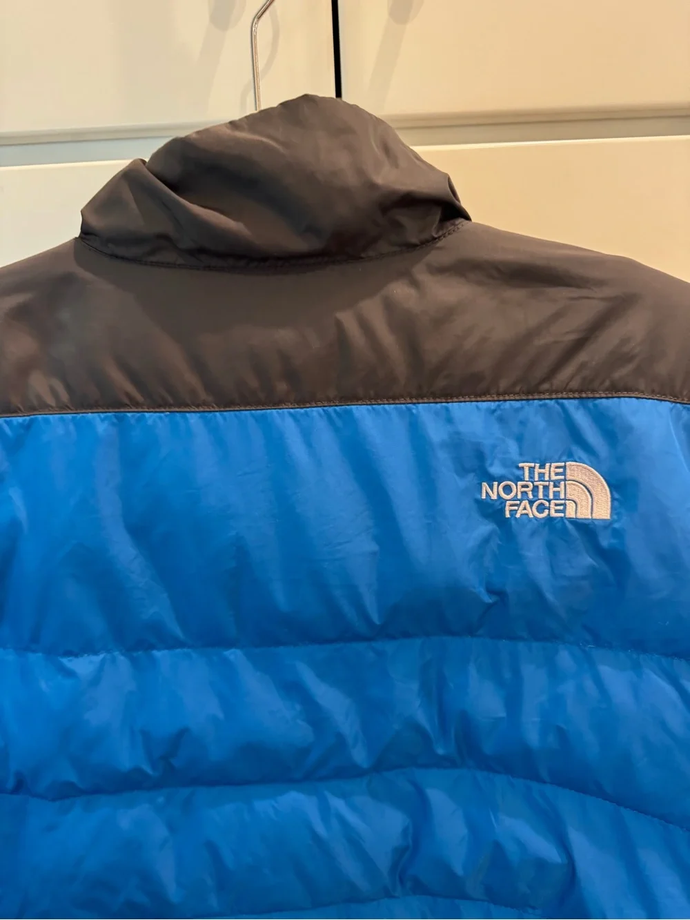 The North Face kids Bright Blue Puffer Jacket